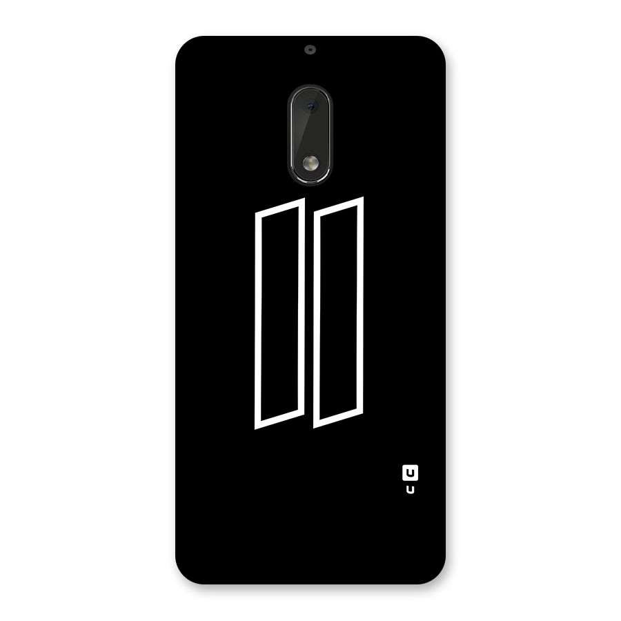 Minimal Slant Rectangles Back Case for Nokia 6