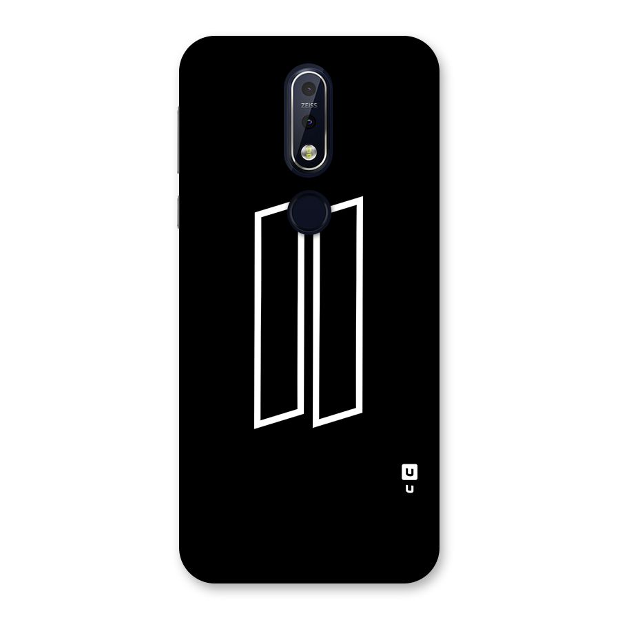 Minimal Slant Rectangles Back Case for Nokia 7.1