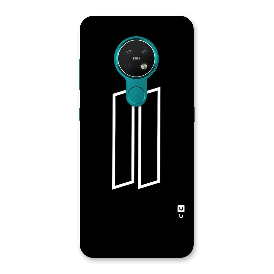 Minimal Slant Rectangles Back Case for Nokia 7.2