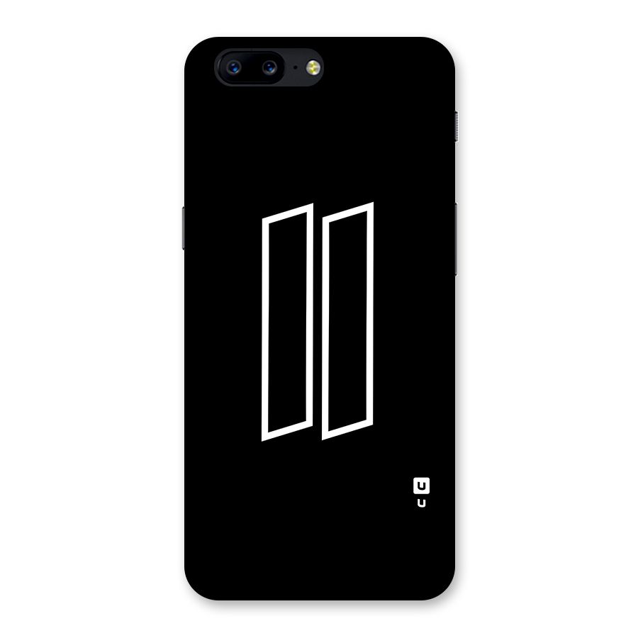 Minimal Slant Rectangles Back Case for OnePlus 5