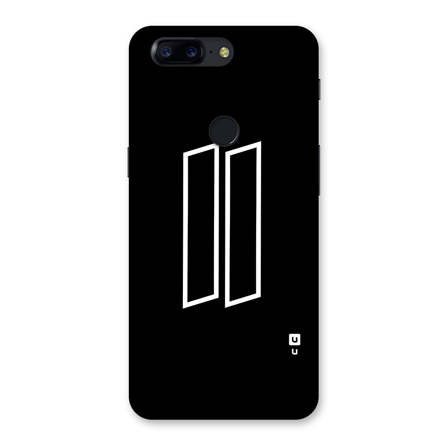Minimal Slant Rectangles Back Case for OnePlus 5T
