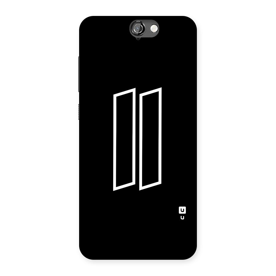Minimal Slant Rectangles Back Case for One A9