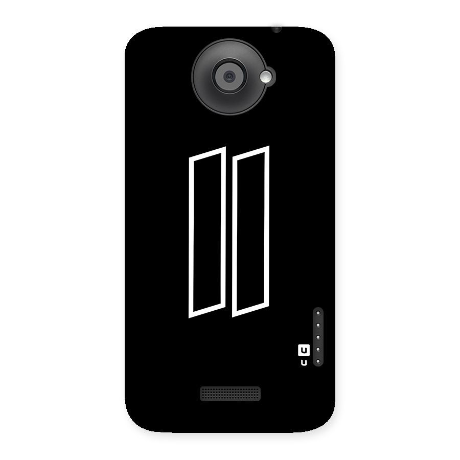 Minimal Slant Rectangles Back Case for One X
