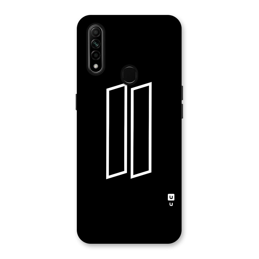 Minimal Slant Rectangles Back Case for Oppo A31
