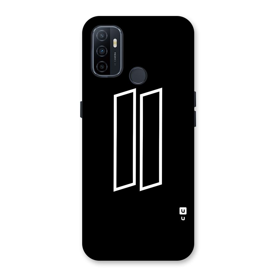 Minimal Slant Rectangles Back Case for Oppo A32