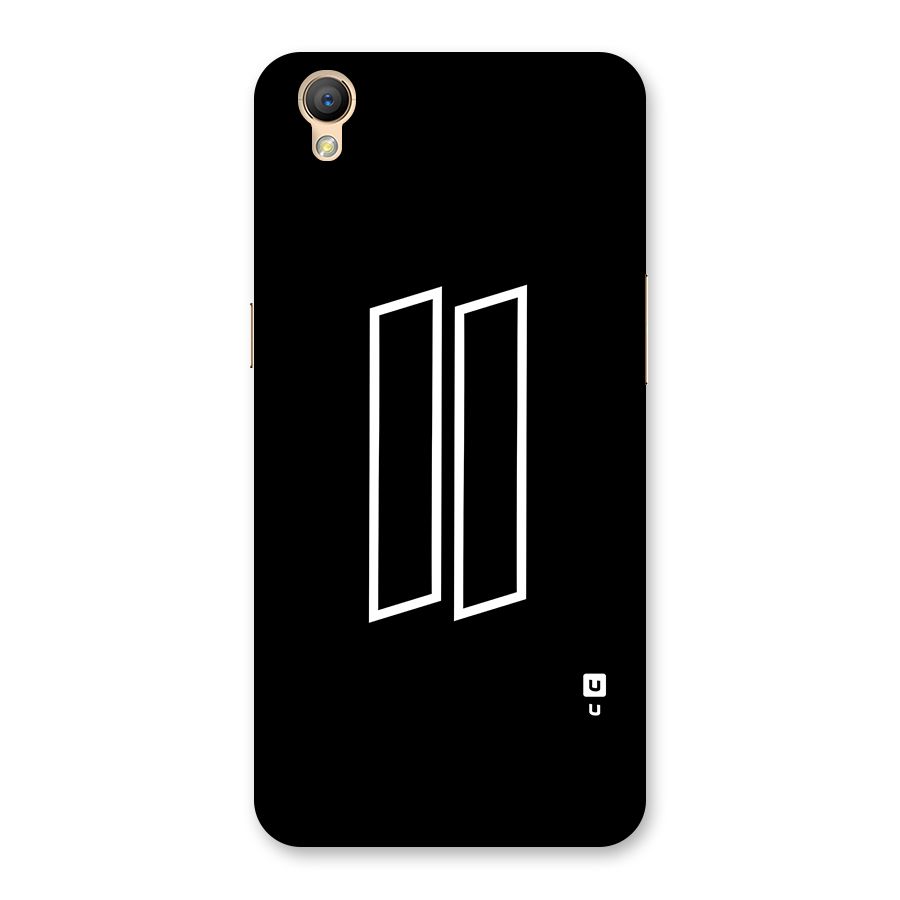 Minimal Slant Rectangles Back Case for Oppo A37