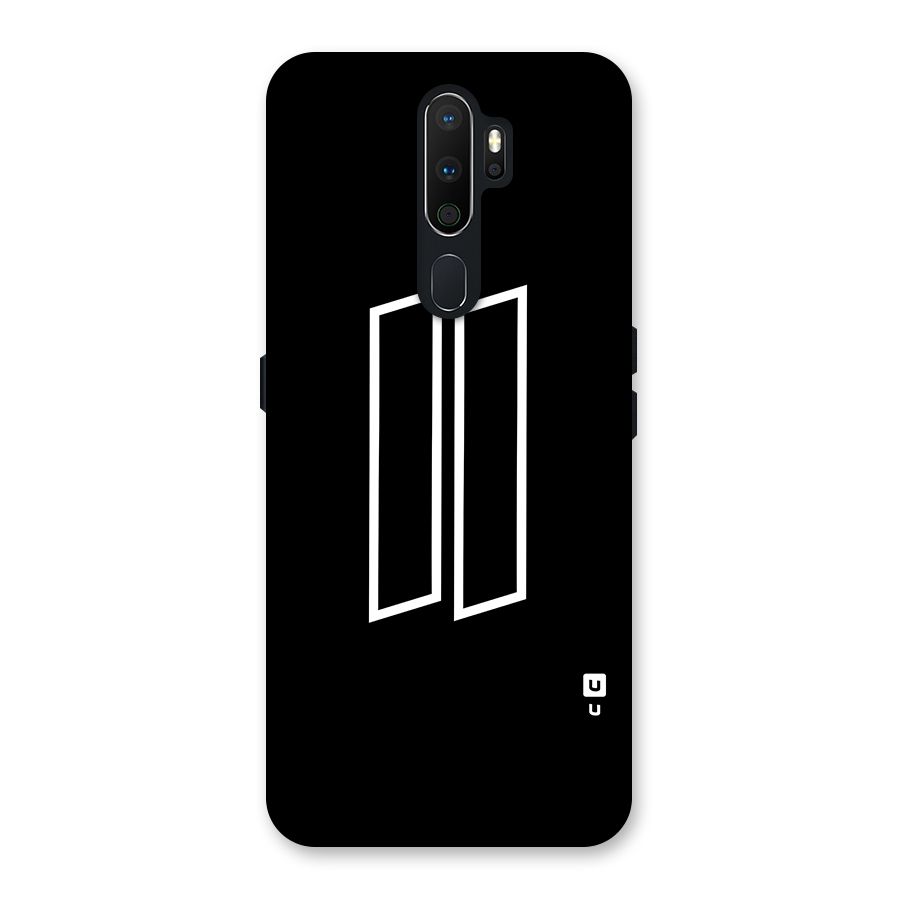 Minimal Slant Rectangles Back Case for Oppo A5 (2020)