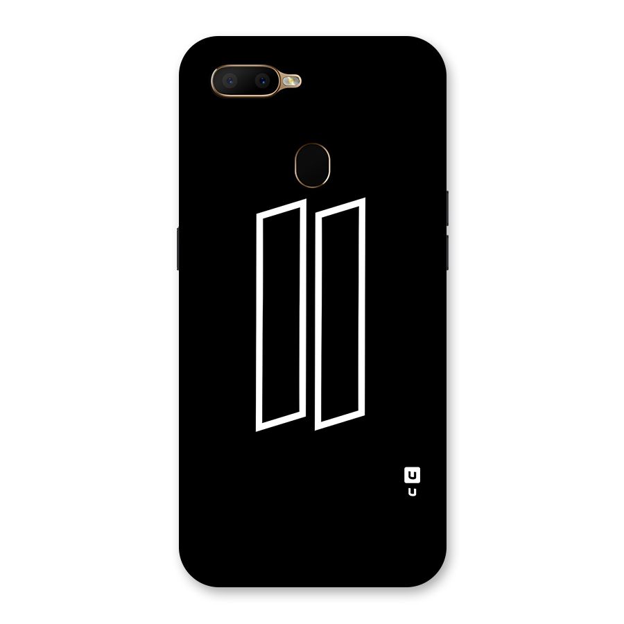 Minimal Slant Rectangles Back Case for Oppo A5s