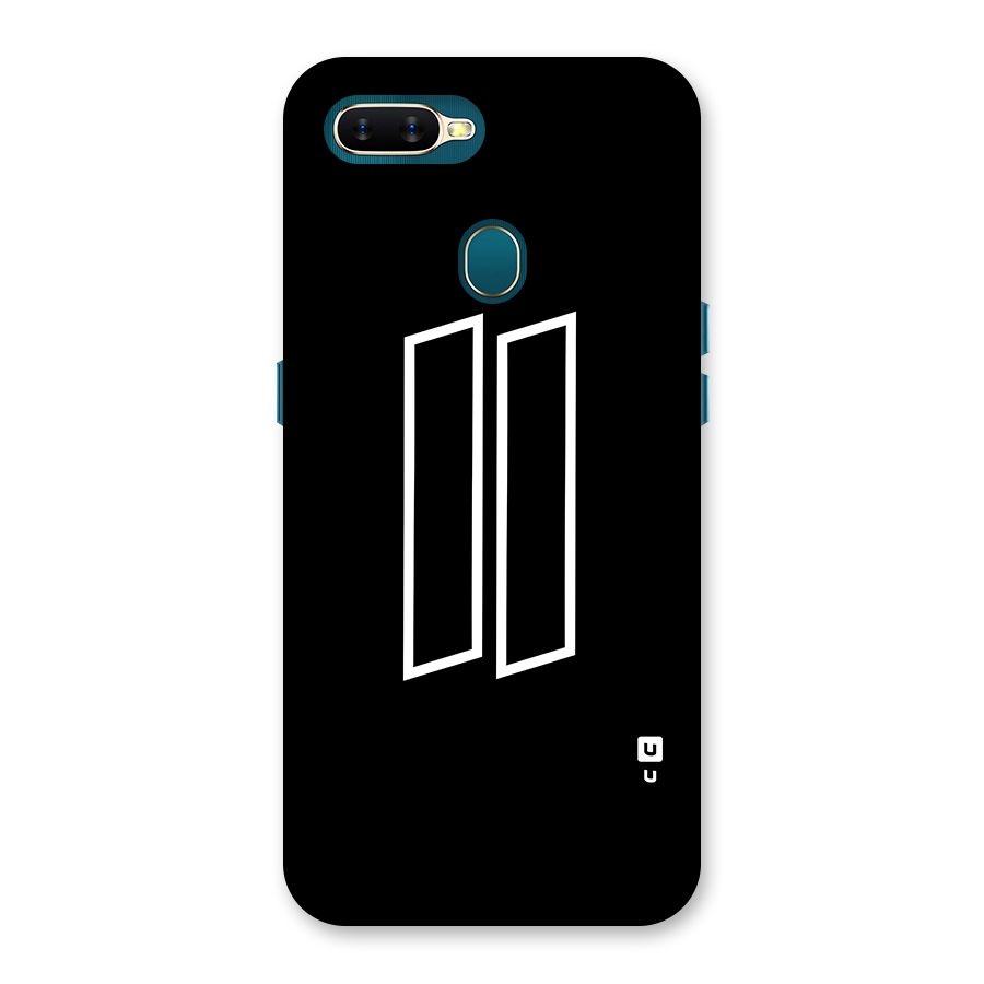 Minimal Slant Rectangles Back Case for Oppo A7