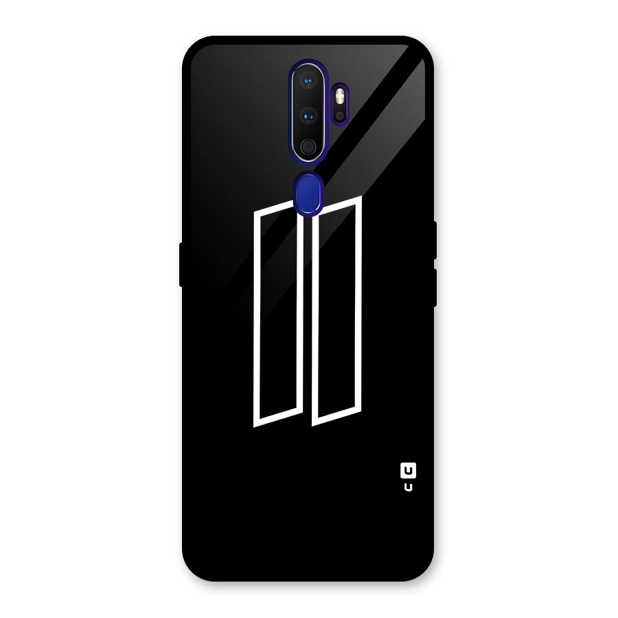 Minimal Slant Rectangles Back Case for Oppo A9 (2020)