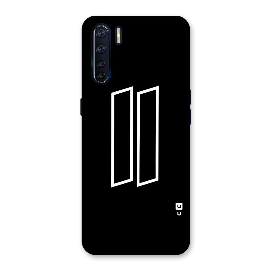 Minimal Slant Rectangles Back Case for Oppo F15