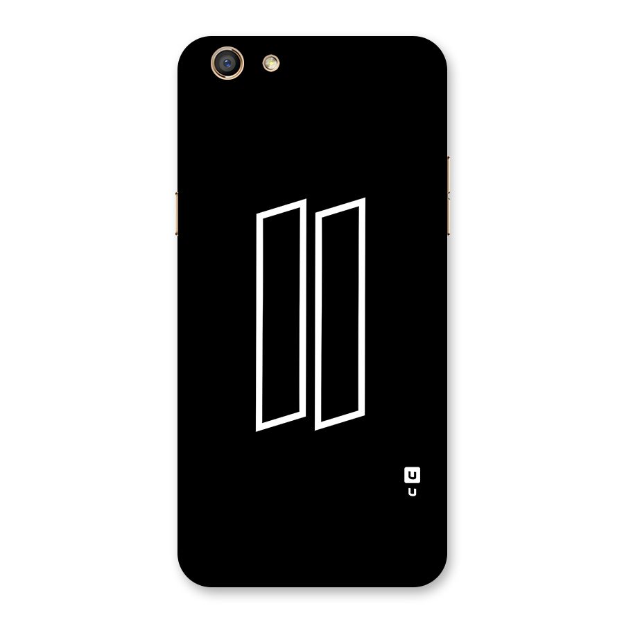 Minimal Slant Rectangles Back Case for Oppo F3