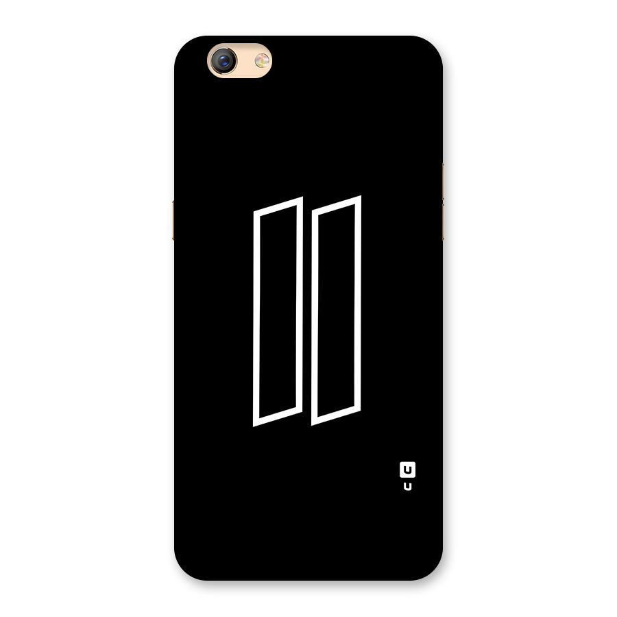 Minimal Slant Rectangles Back Case for Oppo F3 Plus