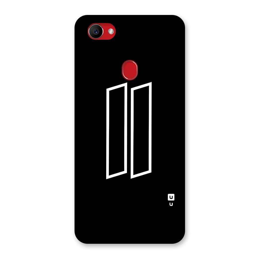 Minimal Slant Rectangles Back Case for Oppo F7