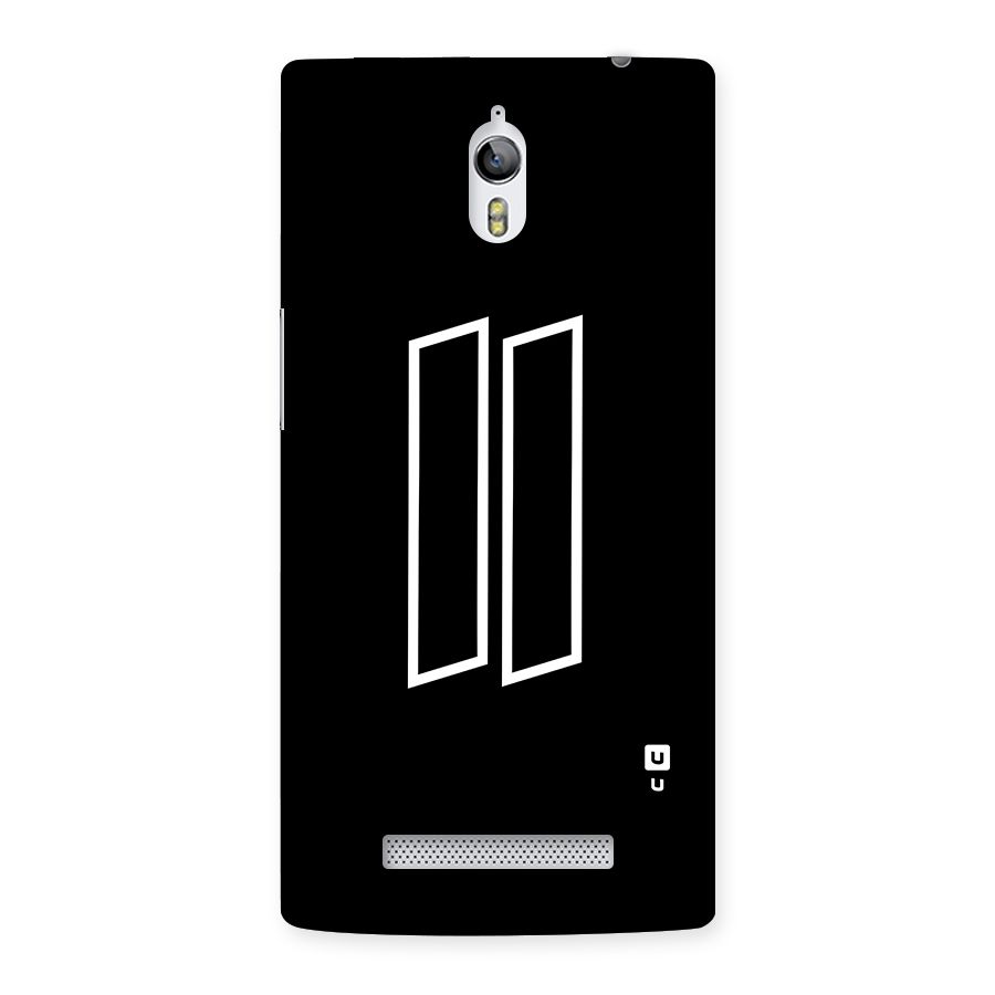 Minimal Slant Rectangles Back Case for Oppo Find 7
