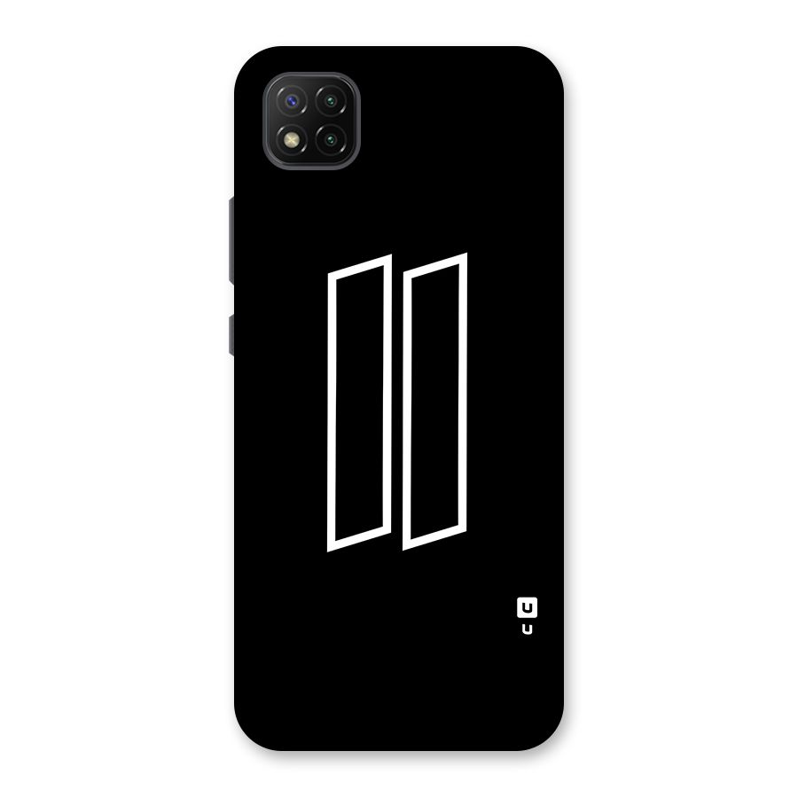 Minimal Slant Rectangles Back Case for Poco C3