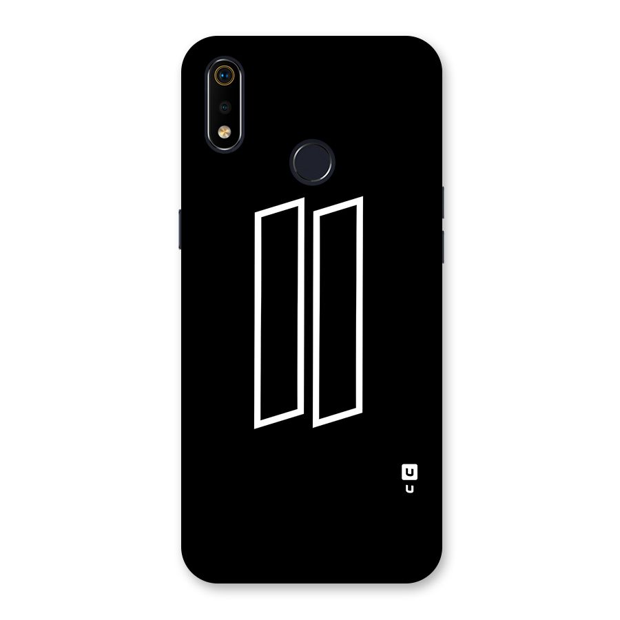 Minimal Slant Rectangles Back Case for Realme 3i