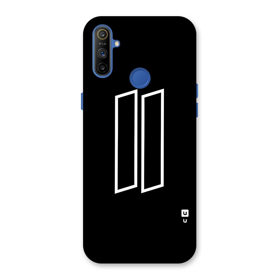 Minimal Slant Rectangles Back Case for Realme Narzo 10A