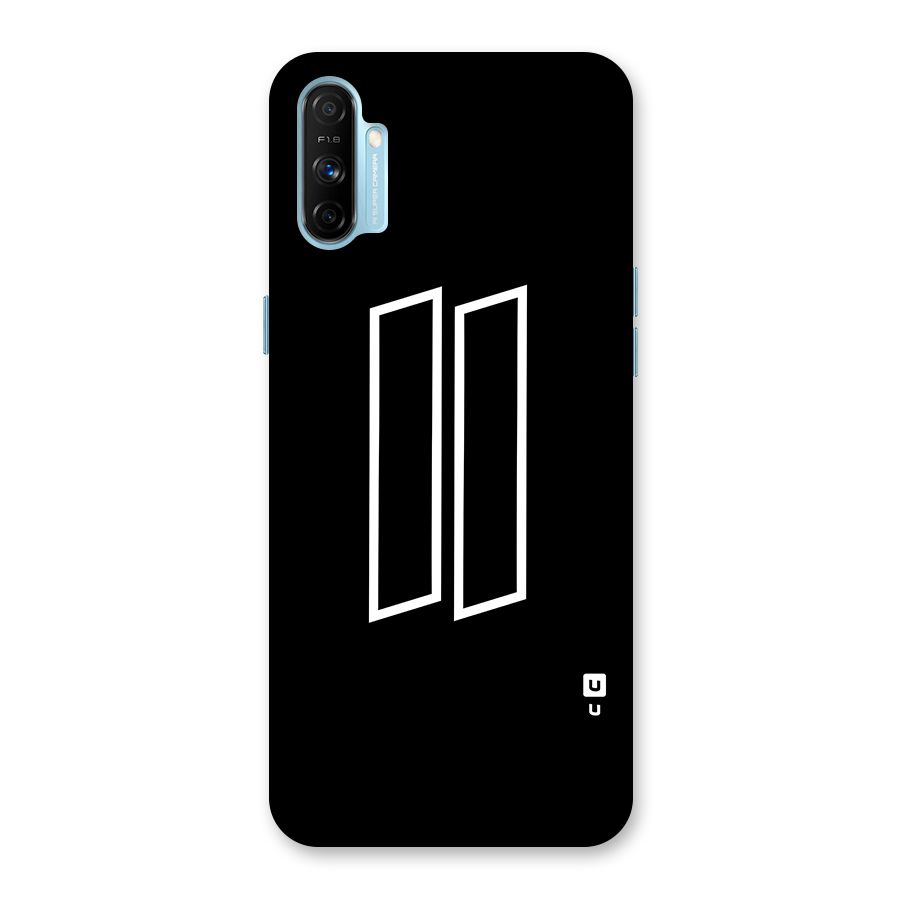 Minimal Slant Rectangles Back Case for Realme Narzo 20A