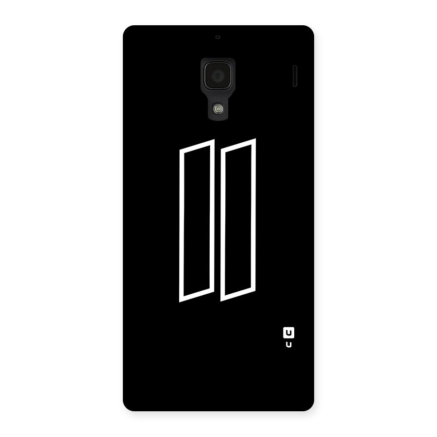 Minimal Slant Rectangles Back Case for Redmi 1s