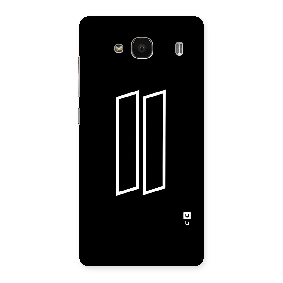 Minimal Slant Rectangles Back Case for Redmi 2s