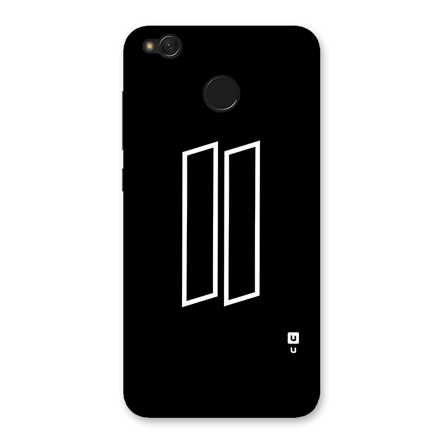 Minimal Slant Rectangles Back Case for Redmi 4