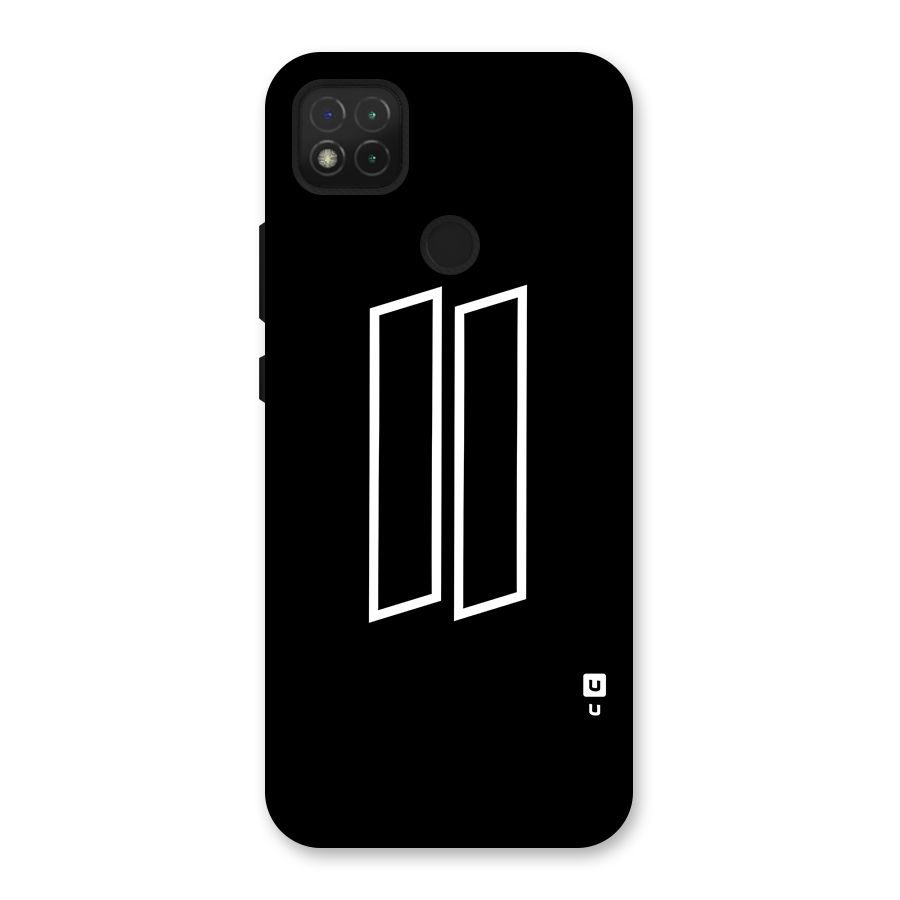 Minimal Slant Rectangles Back Case for Redmi 9 Activ