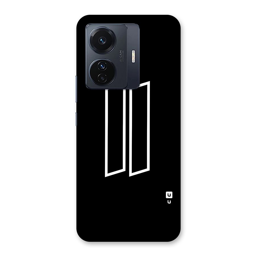 Minimal Slant Rectangles Back Case for Vivo T1 Pro
