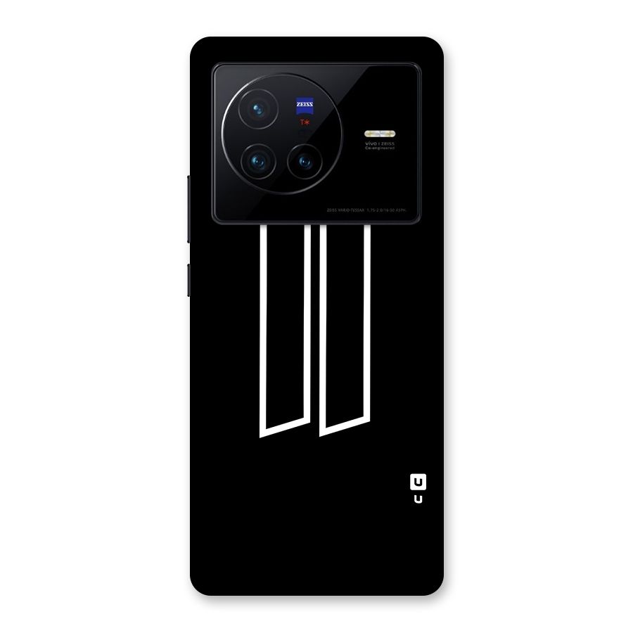 Minimal Slant Rectangles Back Case for Vivo X80