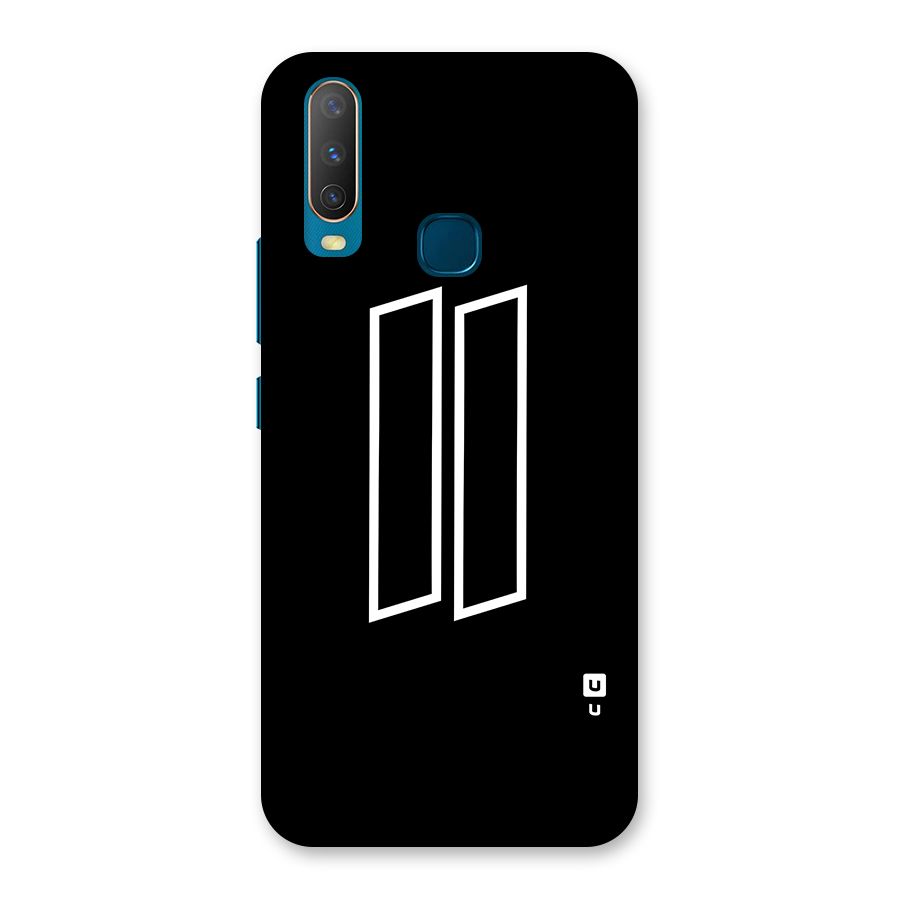 Minimal Slant Rectangles Back Case for Vivo Y11