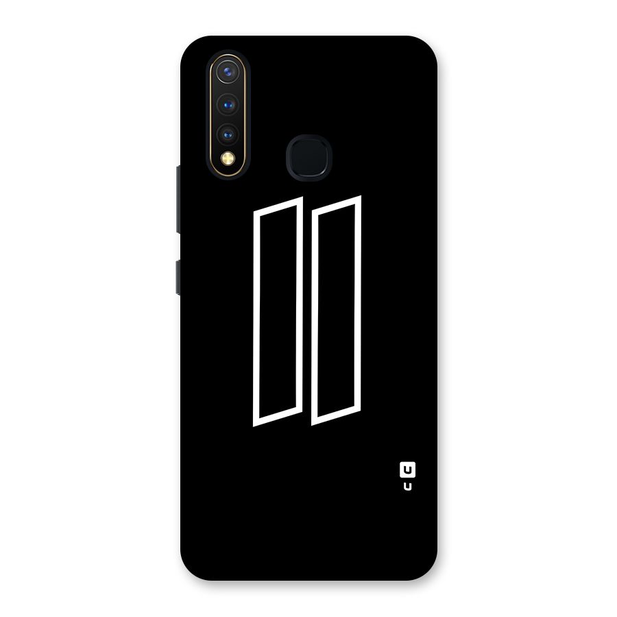 Minimal Slant Rectangles Back Case for Vivo Y19