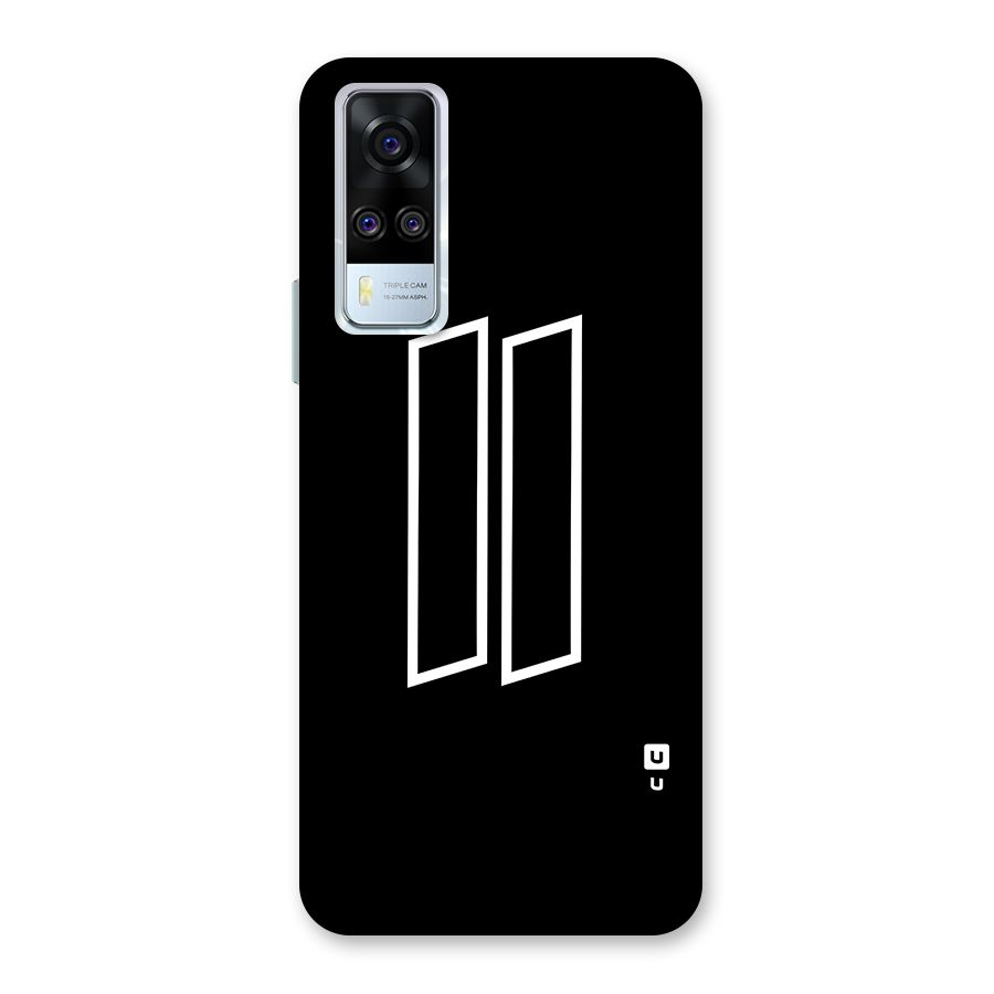 Minimal Slant Rectangles Back Case for Vivo Y31