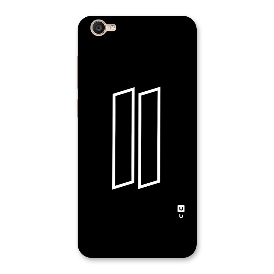 Minimal Slant Rectangles Back Case for Vivo Y55L