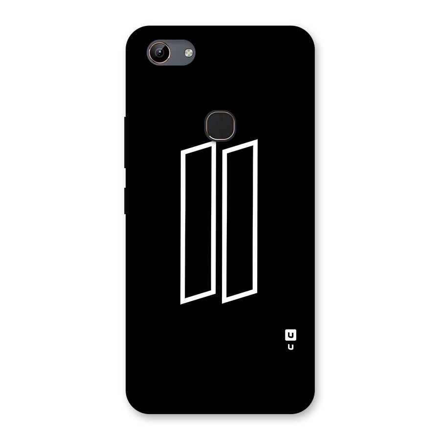Minimal Slant Rectangles Back Case for Vivo Y81