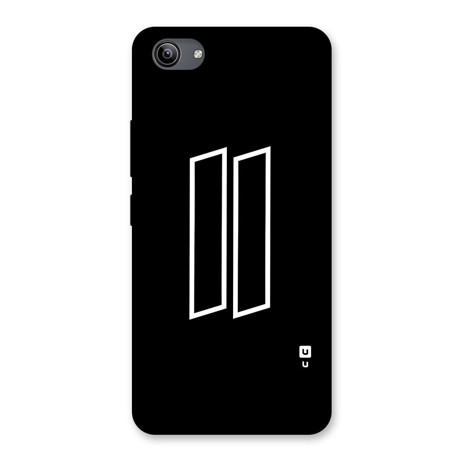 Minimal Slant Rectangles Back Case for Vivo Y81i