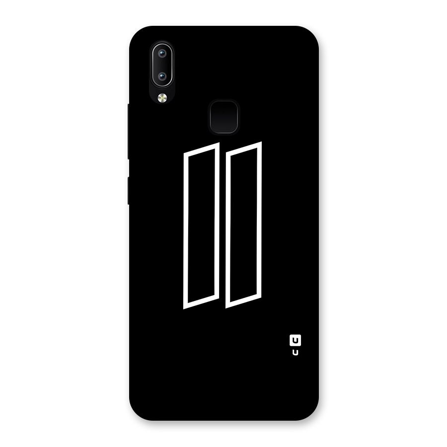 Minimal Slant Rectangles Back Case for Vivo Y93