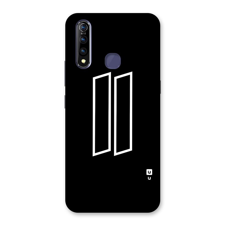 Minimal Slant Rectangles Back Case for Vivo Z1 Pro