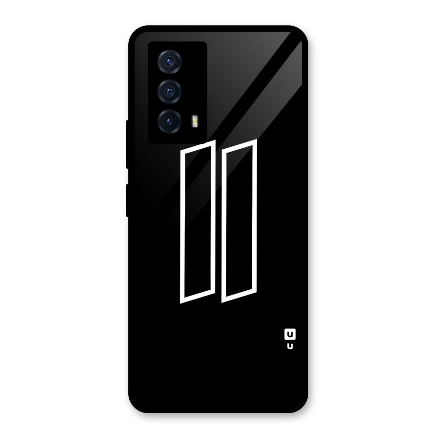 Minimal Slant Rectangles Back Case for Vivo iQOO Z5