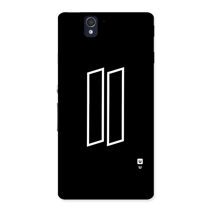 Minimal Slant Rectangles Back Case for Xperia Z