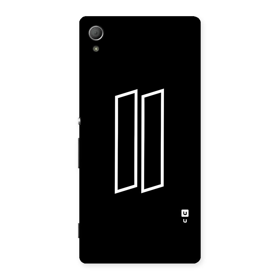 Minimal Slant Rectangles Back Case for Xperia Z3 Plus