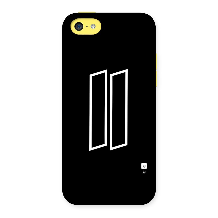 Minimal Slant Rectangles Back Case for iPhone 5C