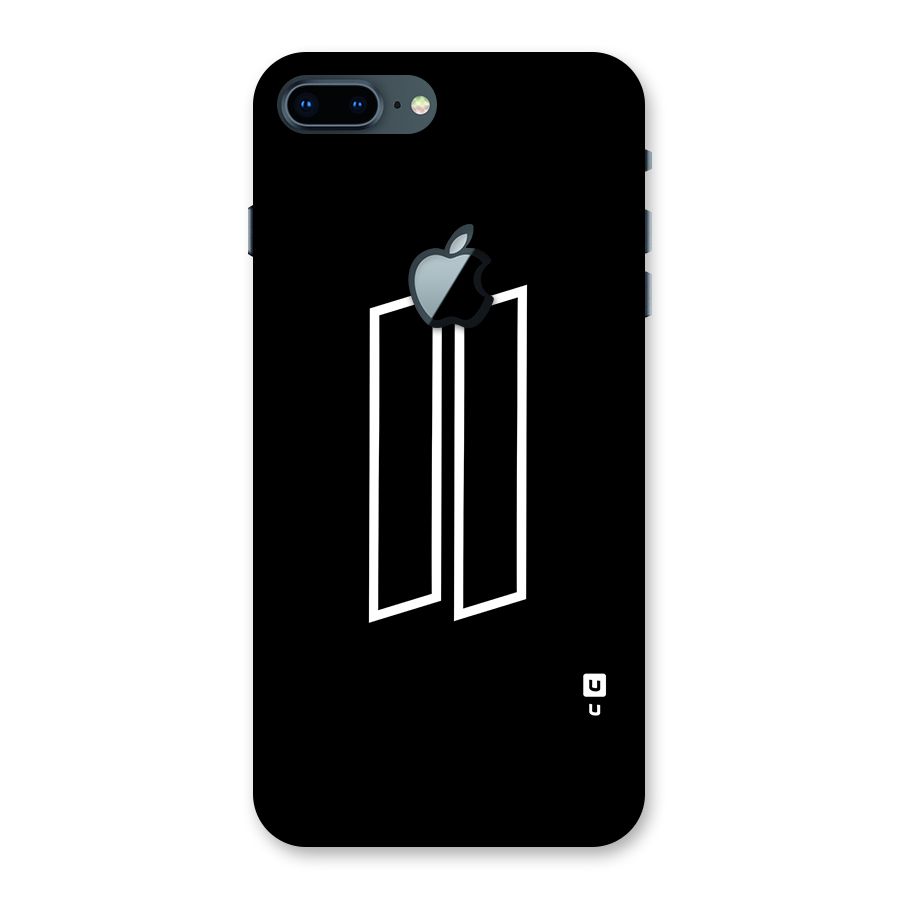 Minimal Slant Rectangles Back Case for iPhone 7 Plus Apple Cut