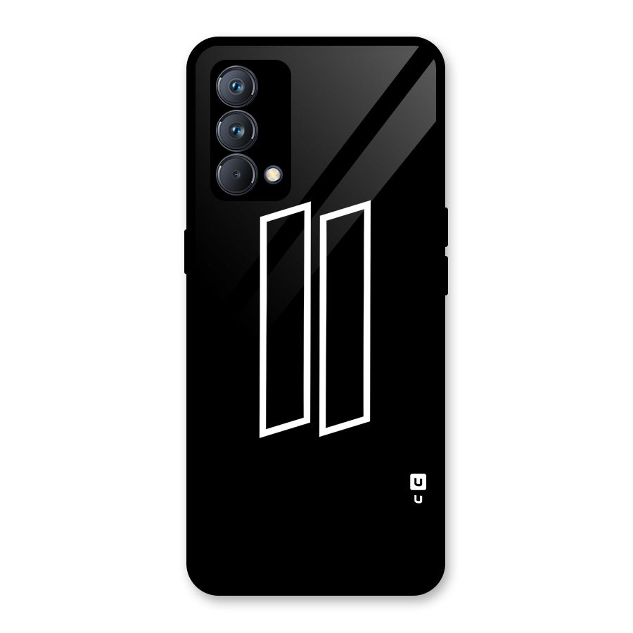 Minimal Slant Rectangles Glass Back Case for Realme GT Master Edition