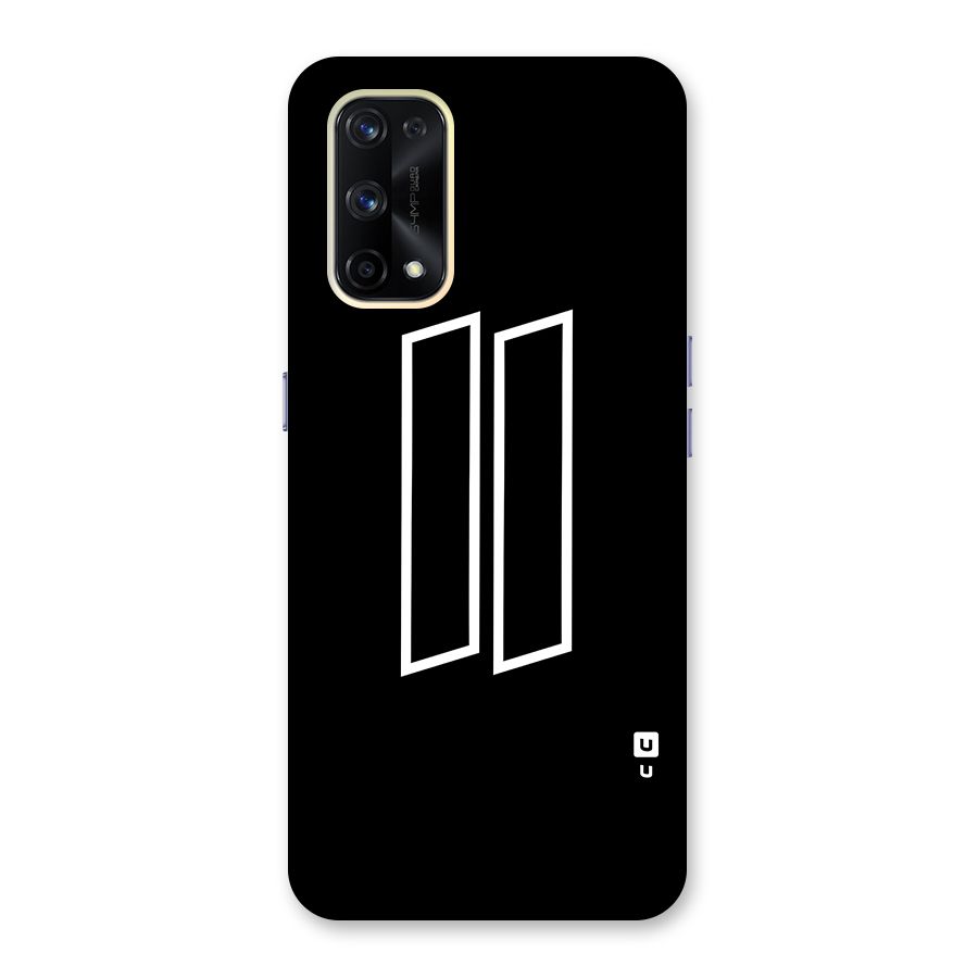Minimal Slant Rectangles Glass Back Case for Realme X7 Pro