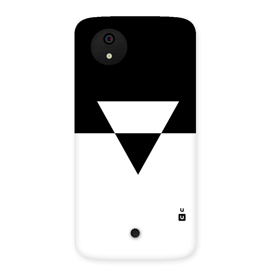 Minimal Triangle Back Case for Micromax Canvas A1