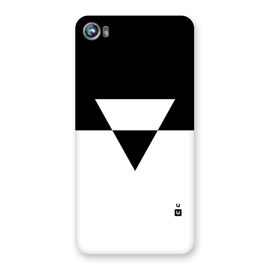 Minimal Triangle Back Case for Micromax Canvas Fire 4 A107