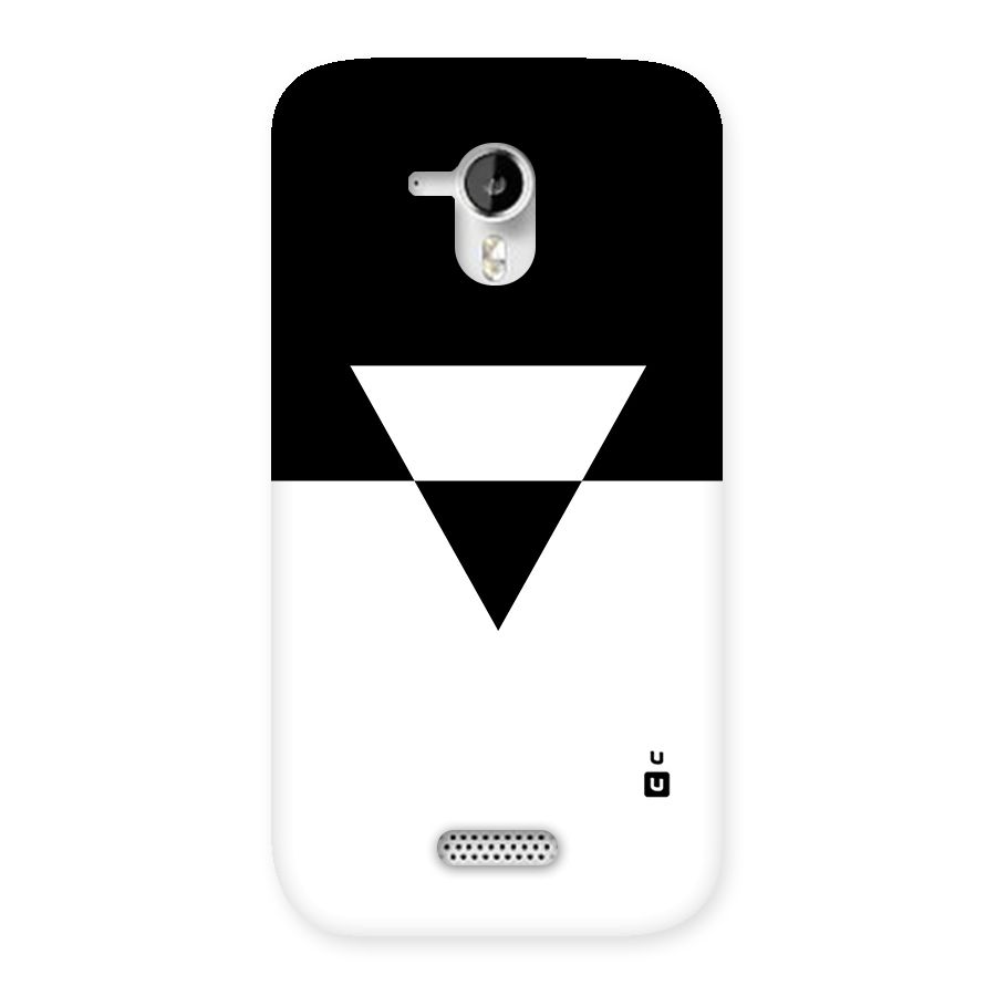 Minimal Triangle Back Case for Micromax Canvas HD A116
