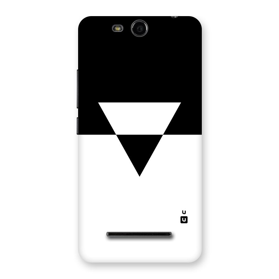 Minimal Triangle Back Case for Micromax Canvas Juice 3 Q392