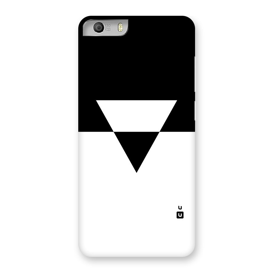Minimal Triangle Back Case for Micromax Canvas Knight 2