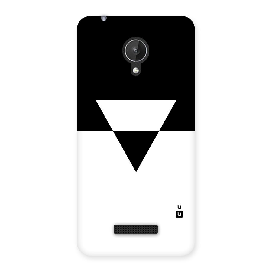 Minimal Triangle Back Case for Micromax Canvas Spark Q380
